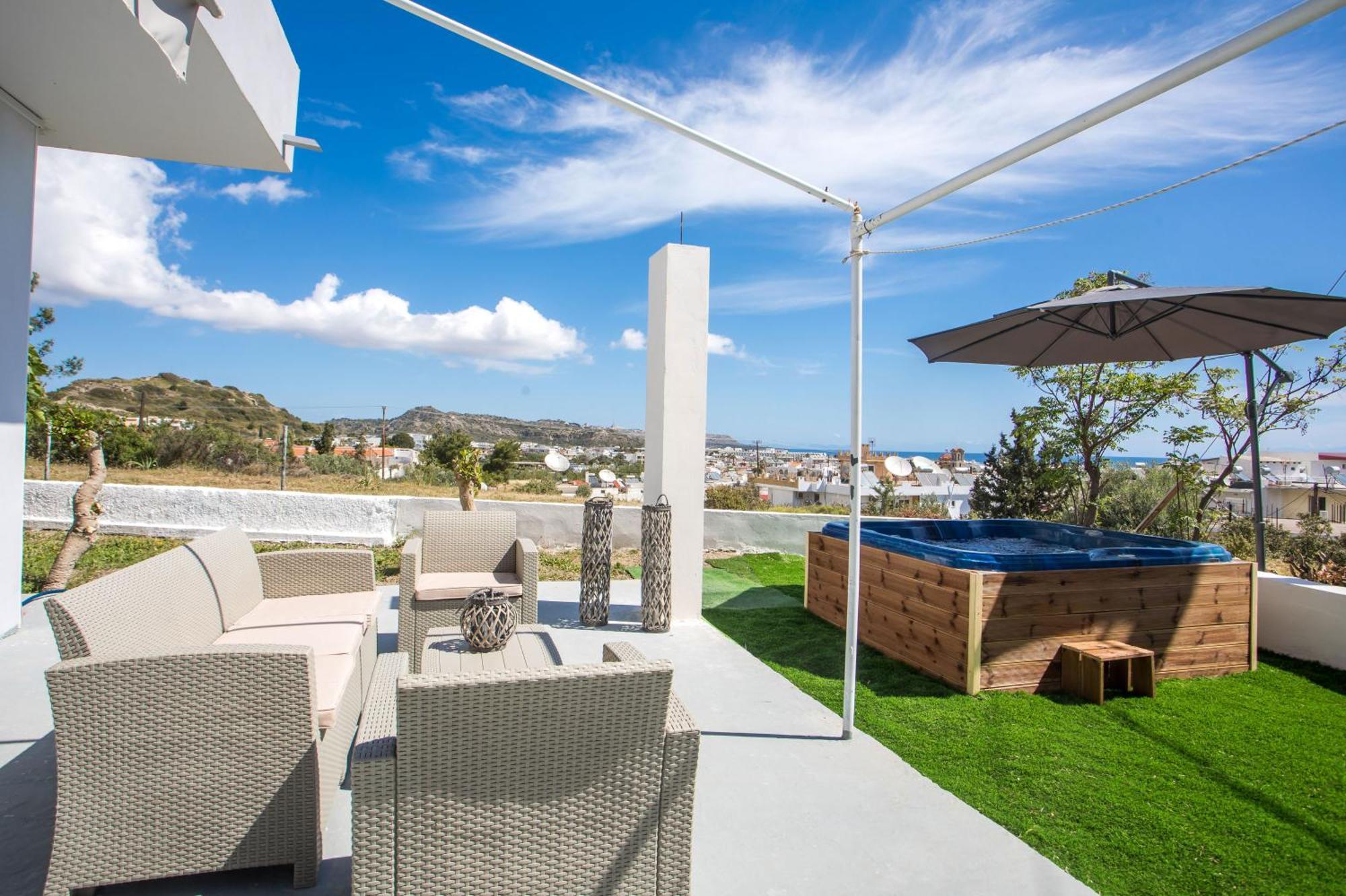 Sunny Villa Faliráki Kültér fotó